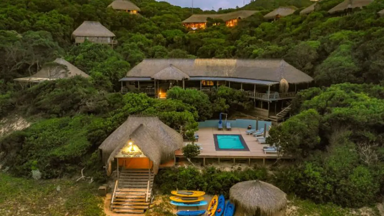 Machangulo Beach Lodge Aerial