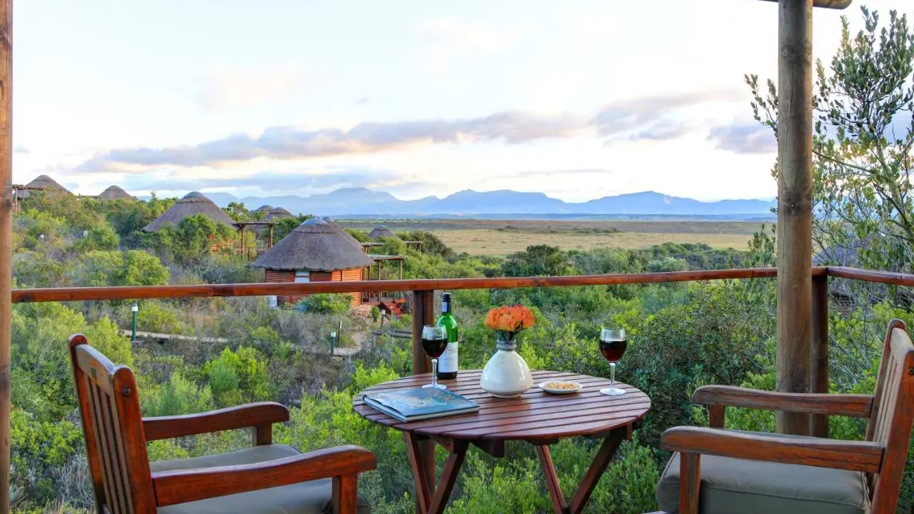 Garden Route Game Lodge, Albertinia Balcony