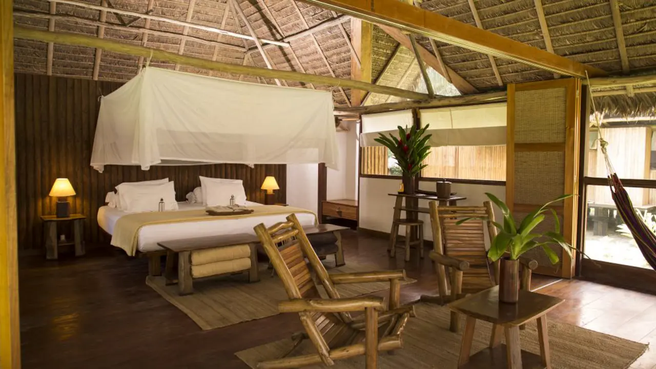 A suite at Inkaterra Reserva Amazonica in Puerto Maldonado