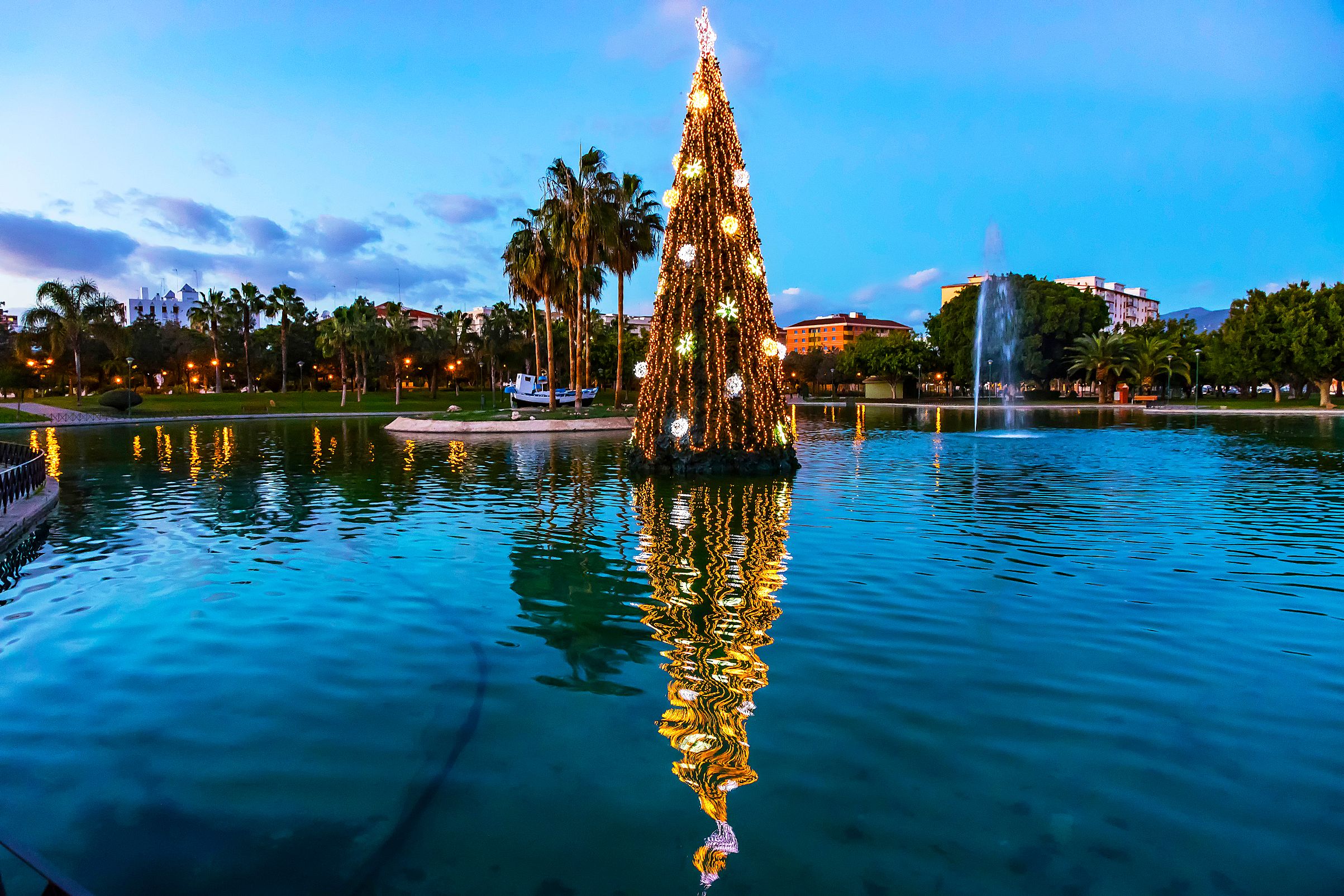 Christmas Malaga, Spain