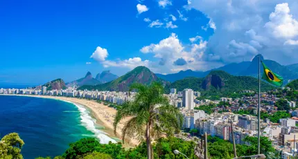 Copacabana Beach Rio De Janeiro