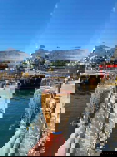 Wineries and sunshine in South Africa