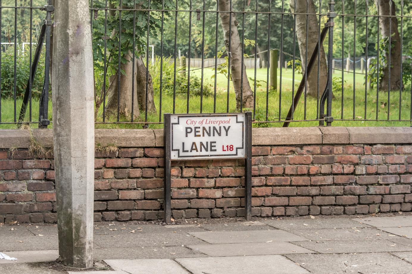 Penny Lane, Liverpool