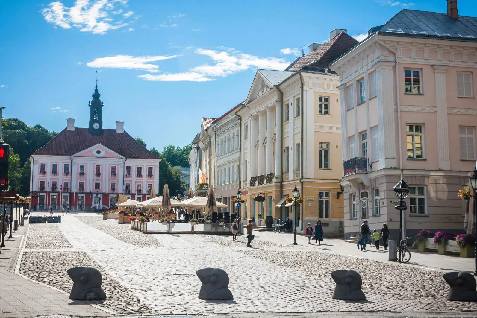 Main Square, Tartu, Estonia