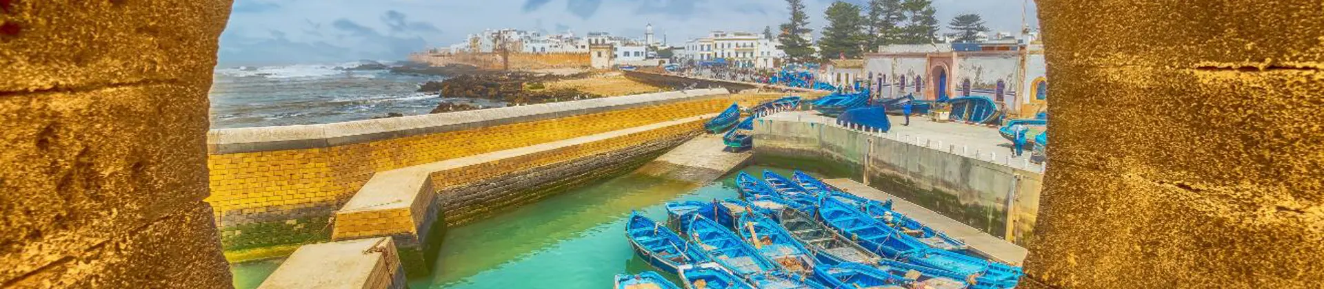 Sh 2198863553 Old Fortress And Fishing Port Of Essaouira, Morocco