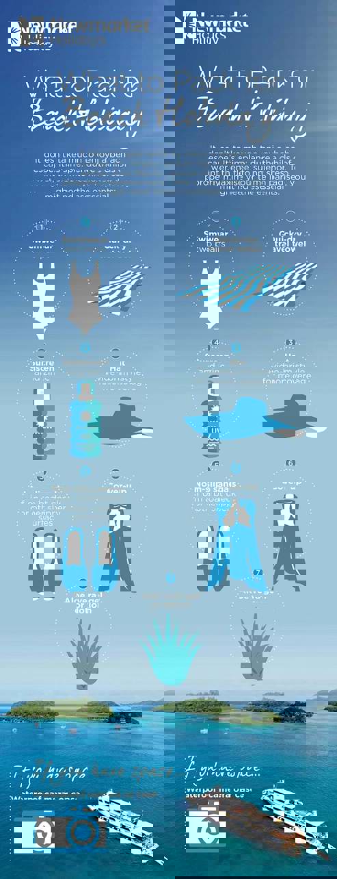 What to pack for a beach holiday