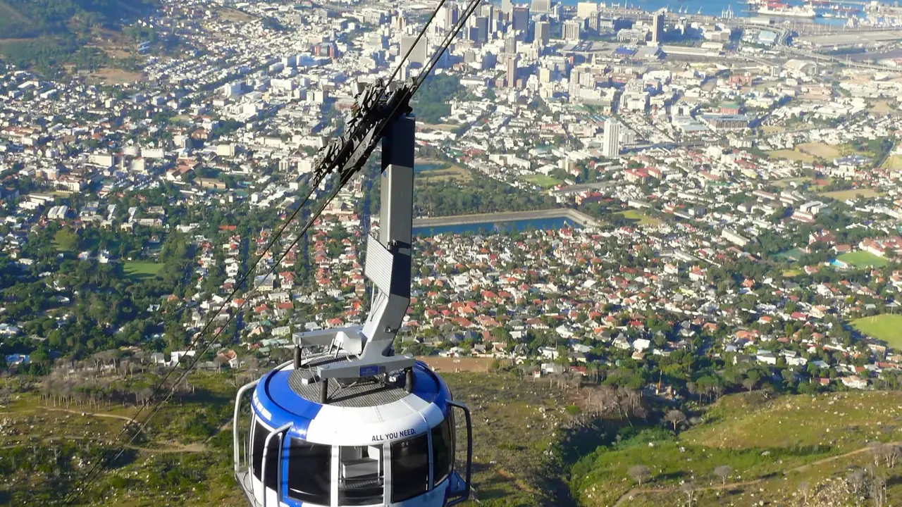 Cable car, Table Mountain, Cape Town