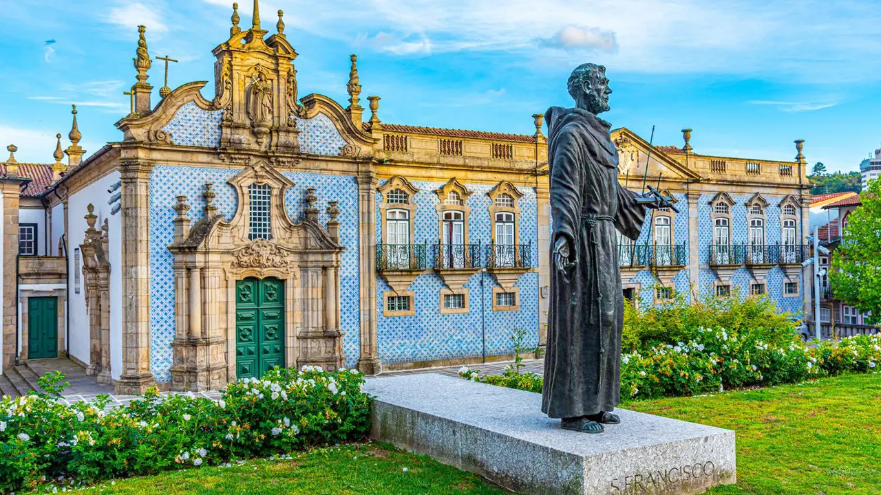 Chapel Of Saint Francis At Guimarães, Portugal 