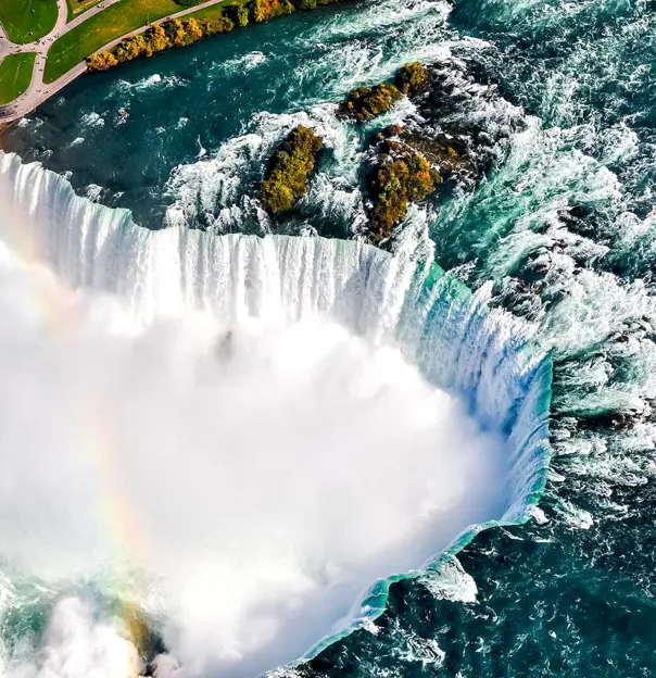 Niagara Falls from above, Canada