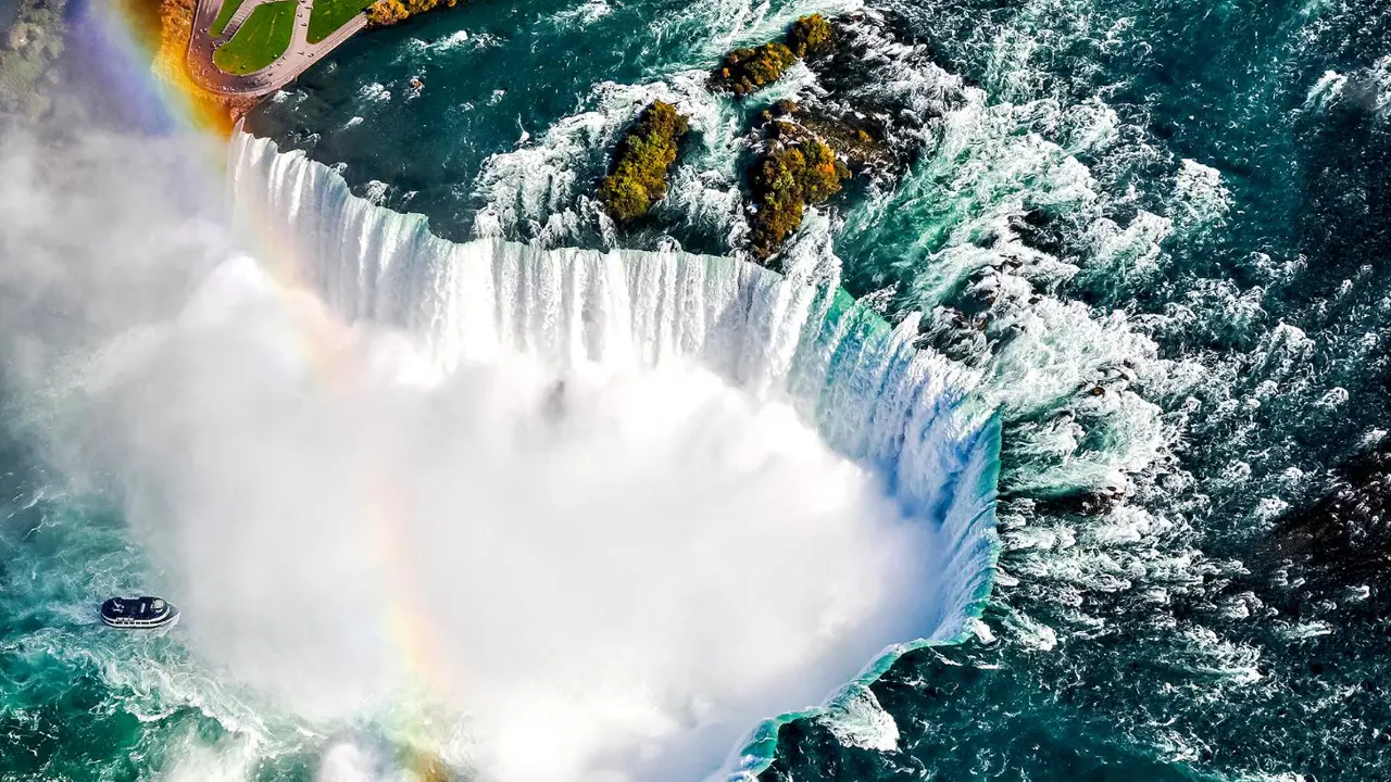 Niagara Falls from above, Canada