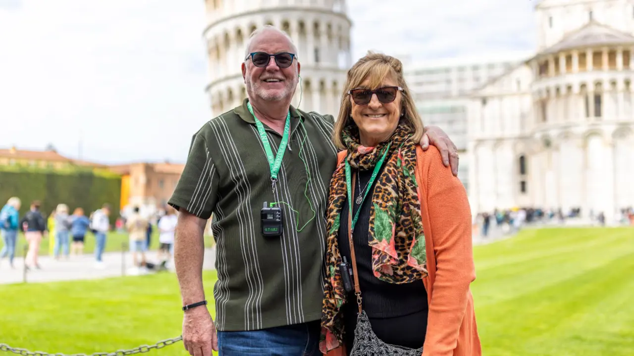 Newmarket Holiday customers, Pisa