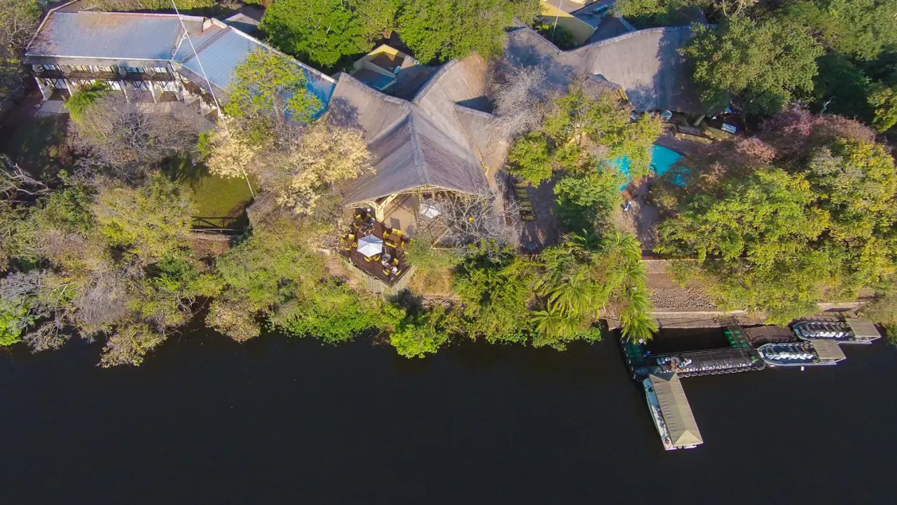 Chobe Safari Lodge Aerial 4