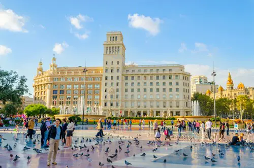 Plaza Catalunya