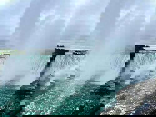 The raging Niagara - there’s nothing quite like the fresh spray of the falls!