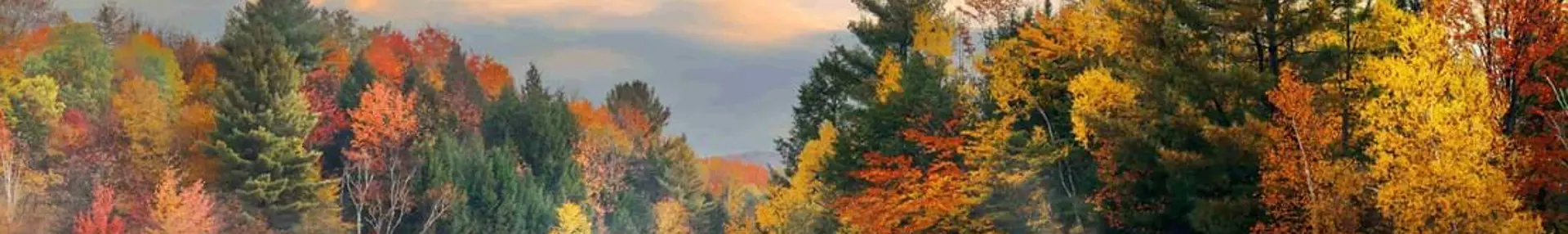 A scenic itinerary for a New England fall foliage road trip