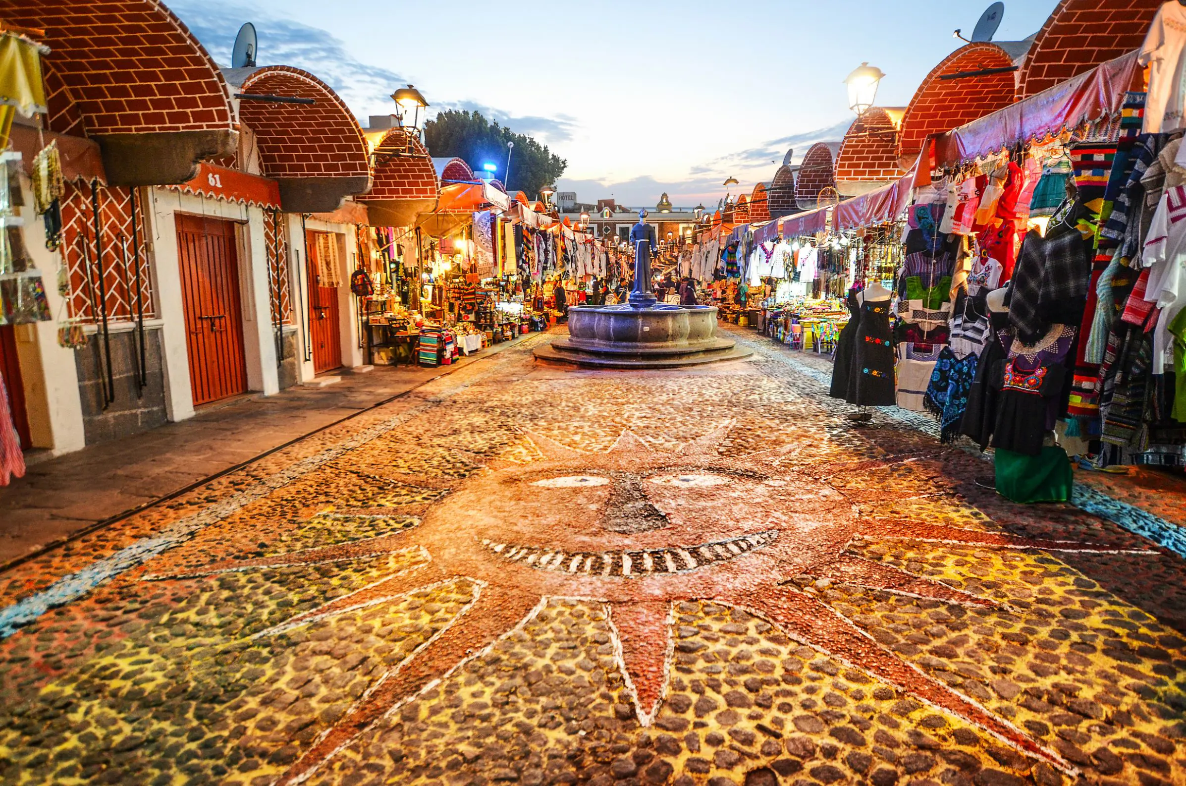 Crafts Fair In The City Of Puebla Mexico